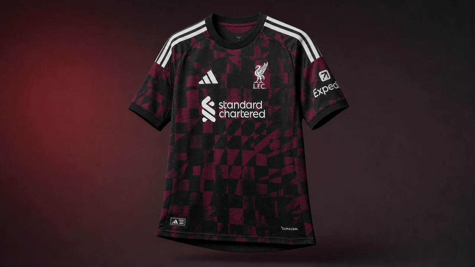Liverpool 2026/27 third kit revealed in black with maroon and silver