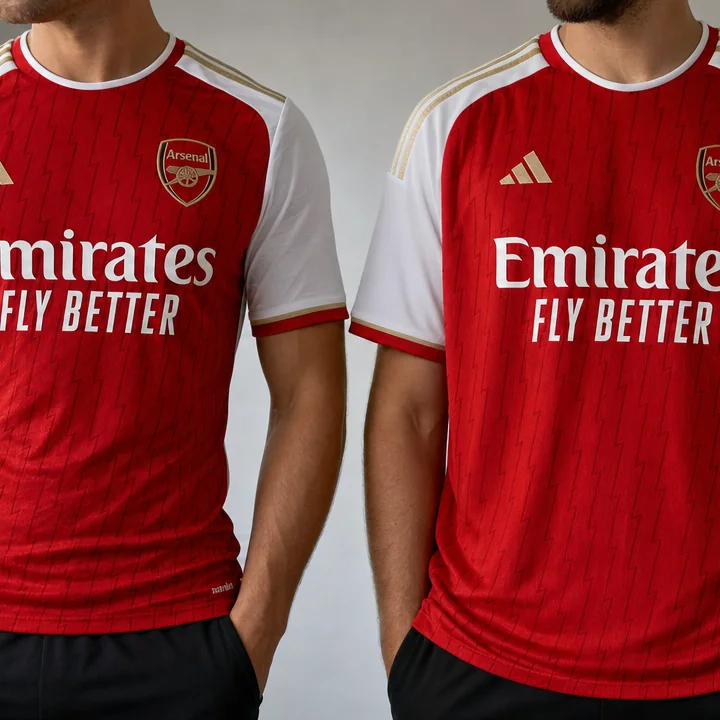 Player Version vs Fan Version Football Shirts