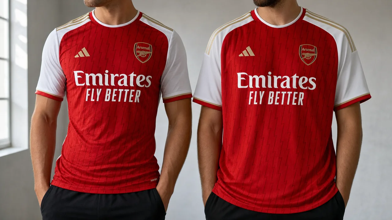 Player Version vs Fan Version Football Shirts