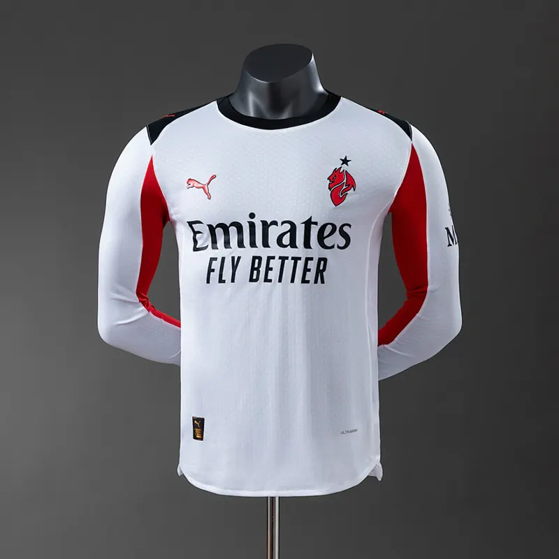 AC Milan Maglia trasferta manica lunga 2025/26