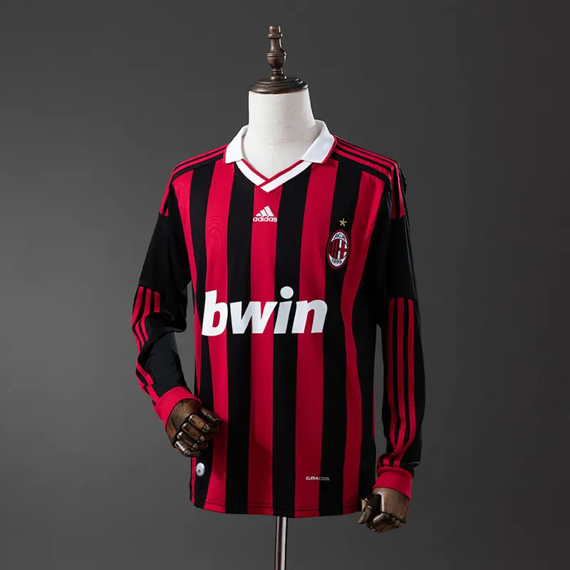 AC Milan Home Long Sleeve Shirt 2007/08 &mdash; front view