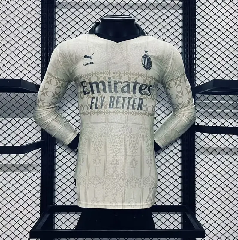 AC Milan Long Sleeve Shirt 2024/25 &mdash; front view
