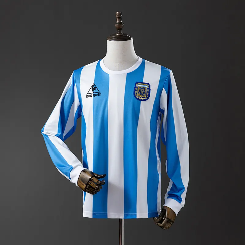 Argentinië Thuisshirt lange mouw 1986