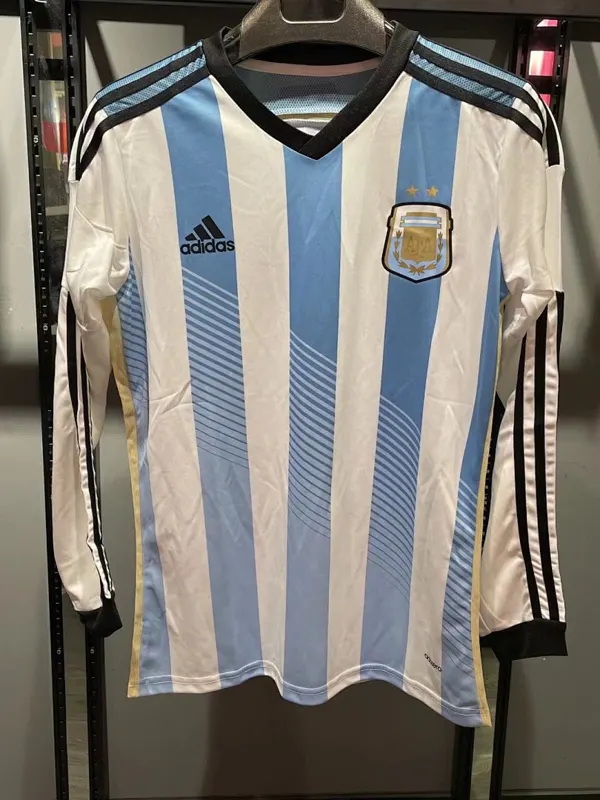 Argentine Maillot domicile manches longues 2014