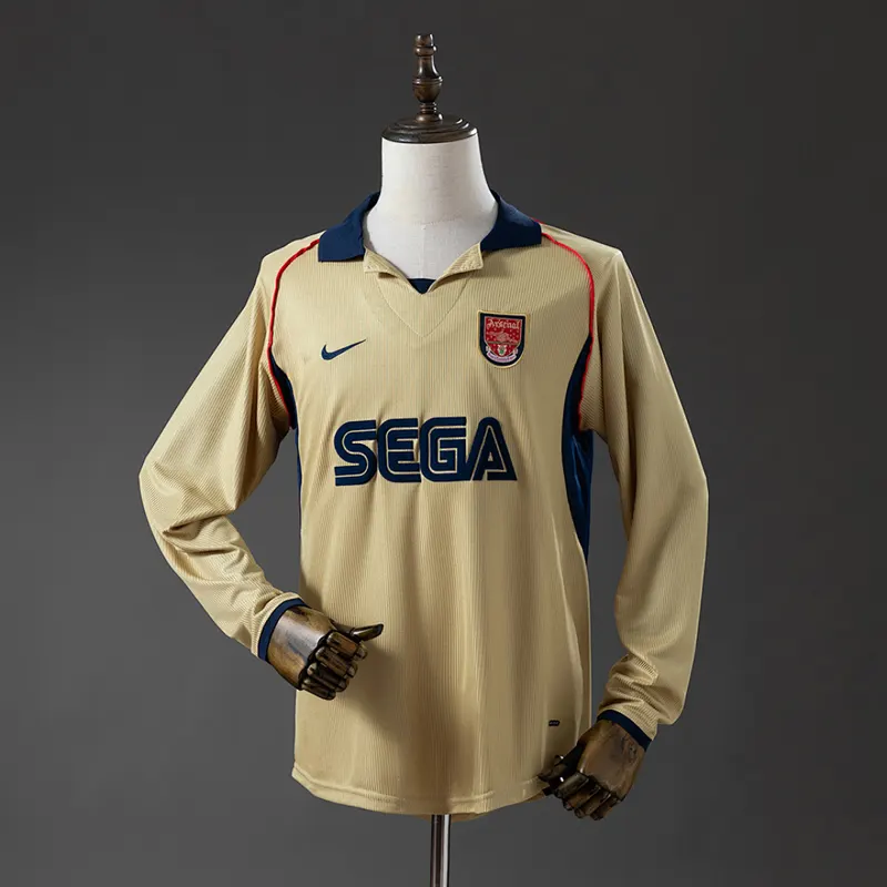 Arsenal Maglia trasferta manica lunga 2001/02
