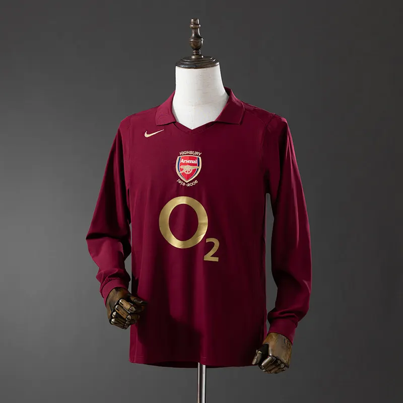Arsenal Heimtrikot Langarm 2005
