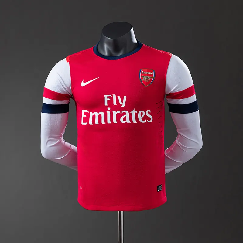 Arsenal Home Long Sleeve Shirt 2012 &mdash; front view
