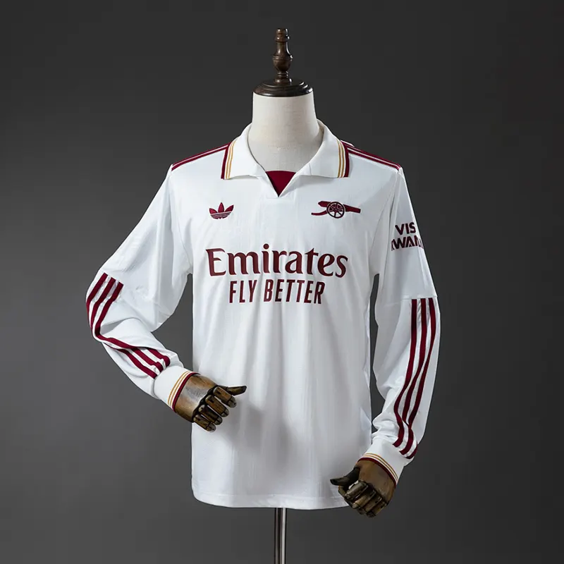 Arsenal Third Long Sleeve Shirt 2025/26 &mdash; front view