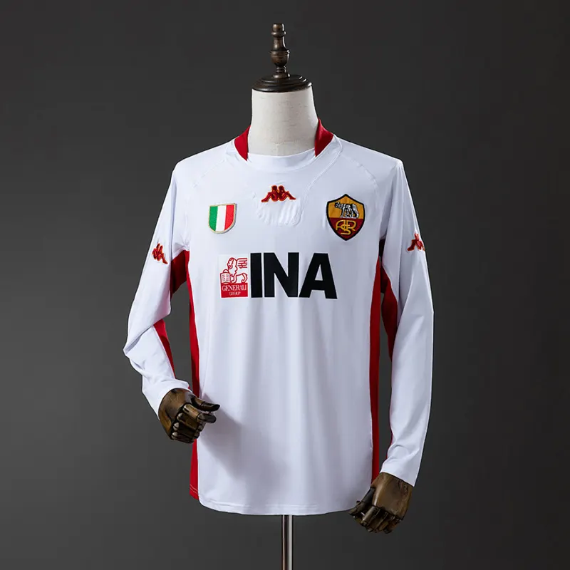 AS Rome Maillot extérieur manches longues 2001/02
