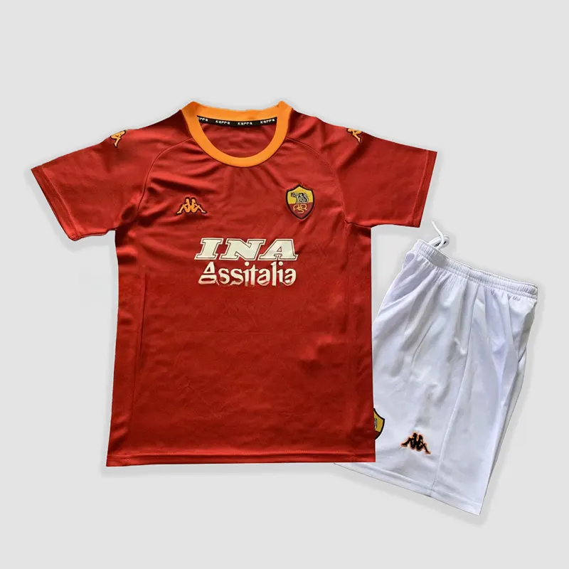 AS Rom Kinder Heimtrikot 2000/01