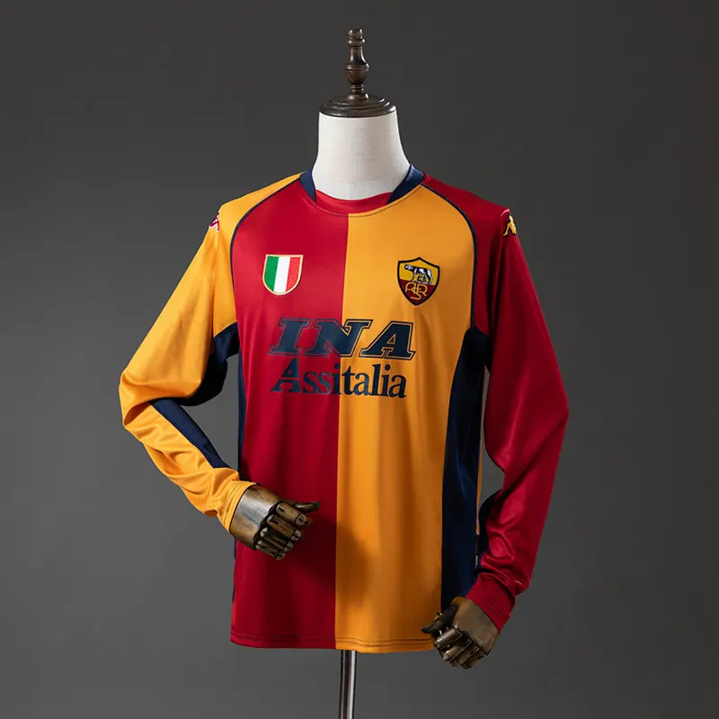 AS Roma Koszulka długi rękaw 2001/02