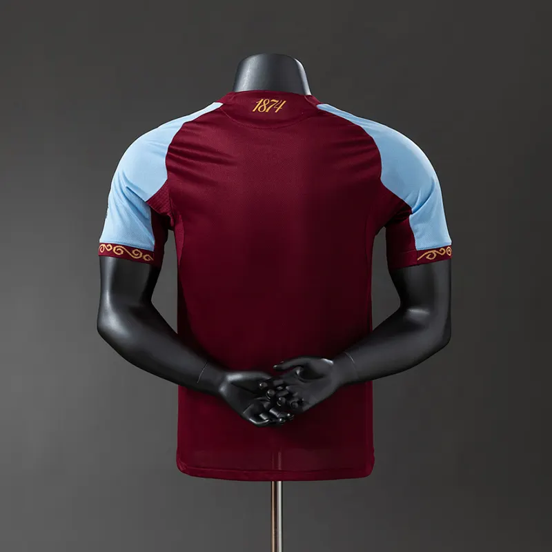 Aston Villa Home Shirt 2025/26 &mdash; back view