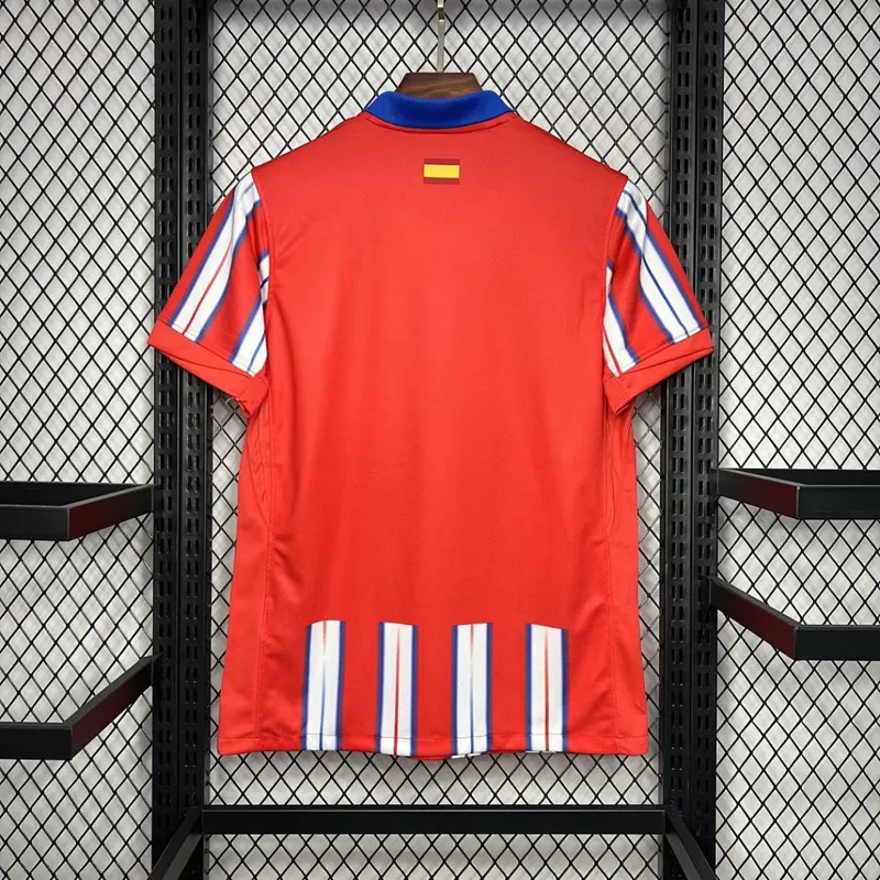Atletico Madrid Home Shirt 2024 &mdash; back view