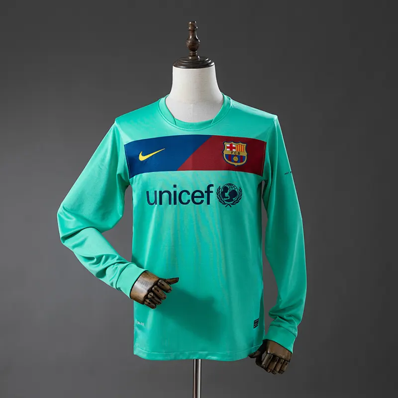 Barcelona Auswärtstrikot Langarm 2010/11