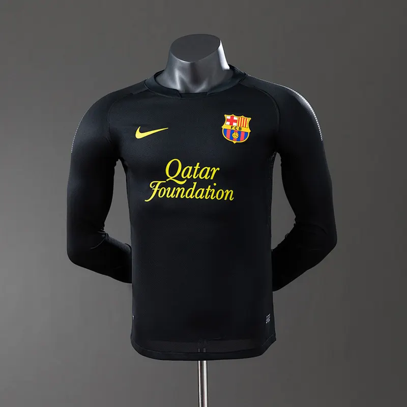 Barcelona Koszulka wyjazdowa długi rękaw 2011