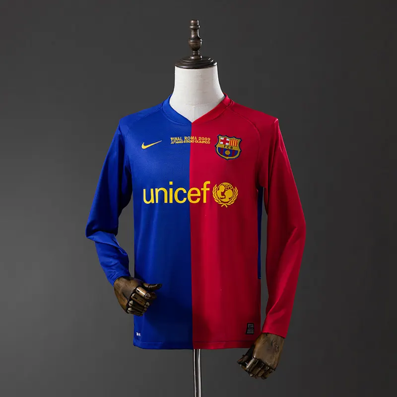 Barcelona Camisa titular manga longa 2008