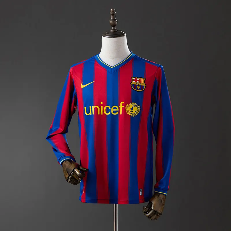 Barcelona Maillot domicile manches longues 2009