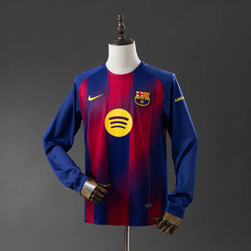 Barcelona Heimtrikot Langarm 2025/26