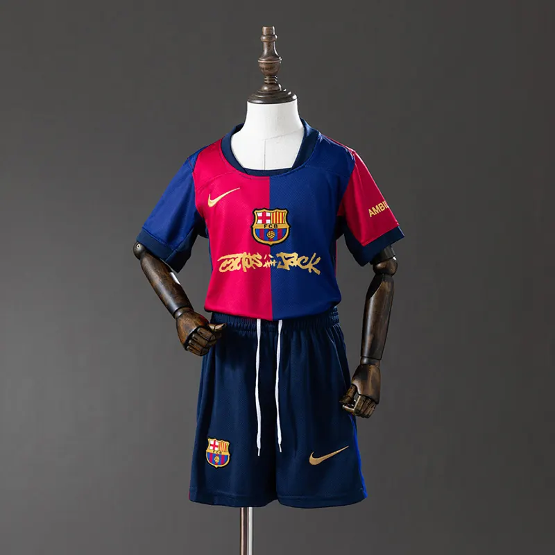 Barcelona Kinder Heim-Trikotset 2024/25