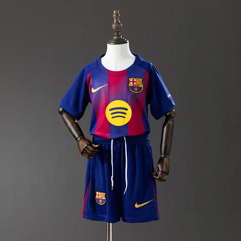 Barcelona Kinder Heim-Trikotset 2025/26