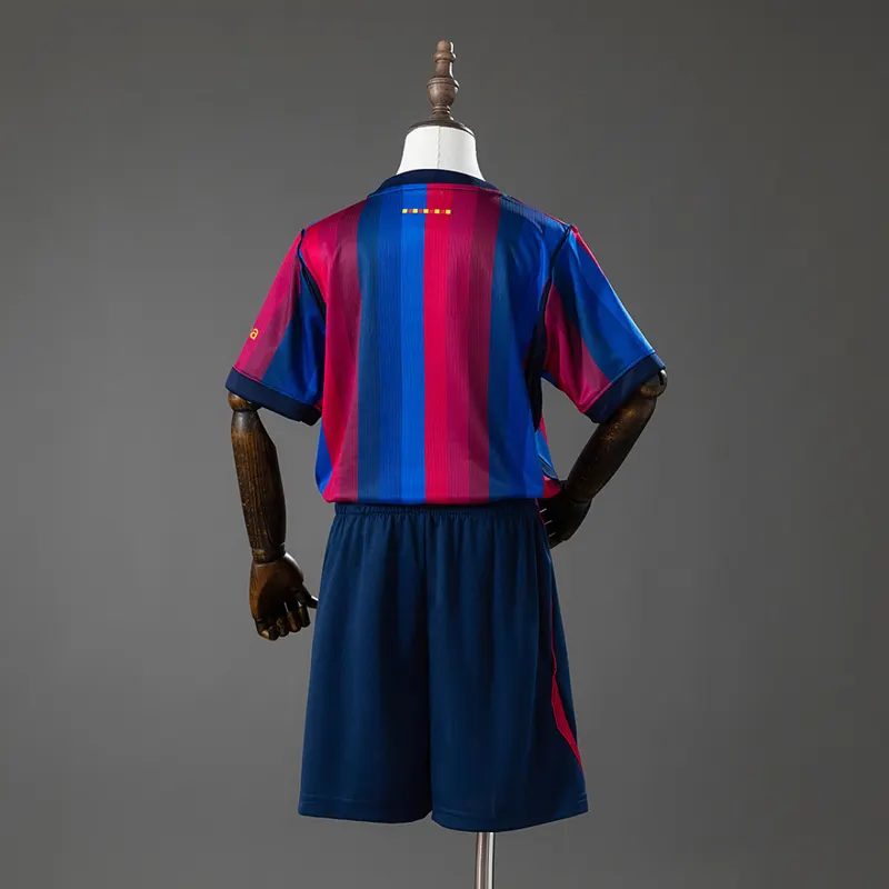 Barcelona Kids Home Kit 2026/27 &mdash; back view