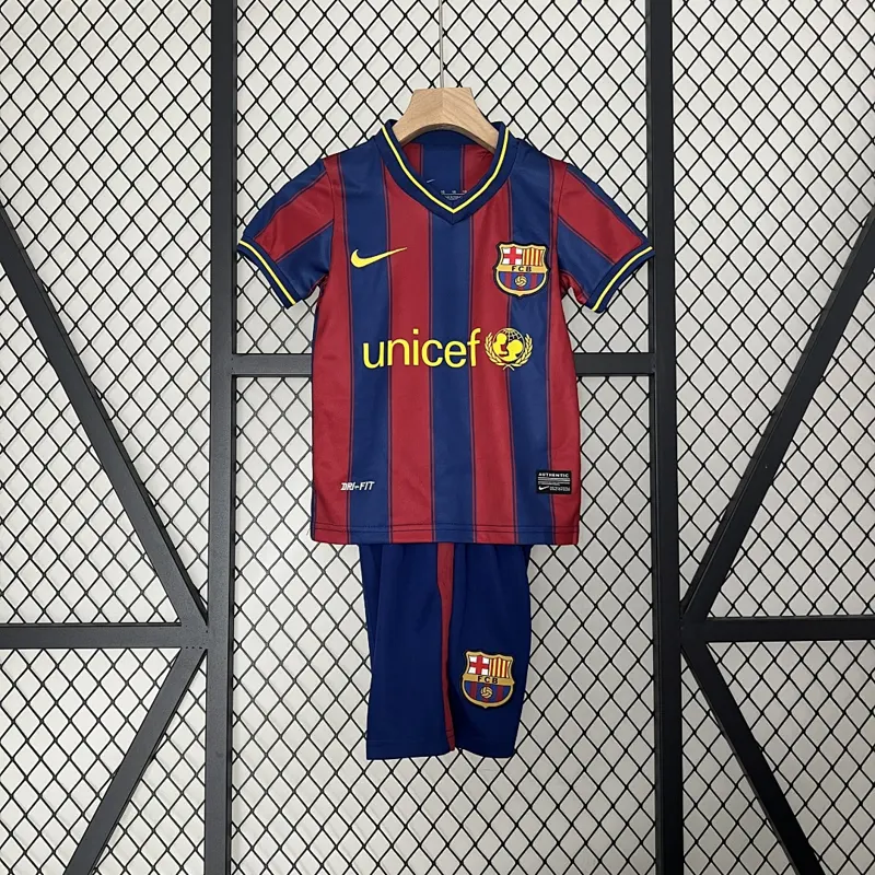 Barcelona Kinder Heimtrikot 2009/10