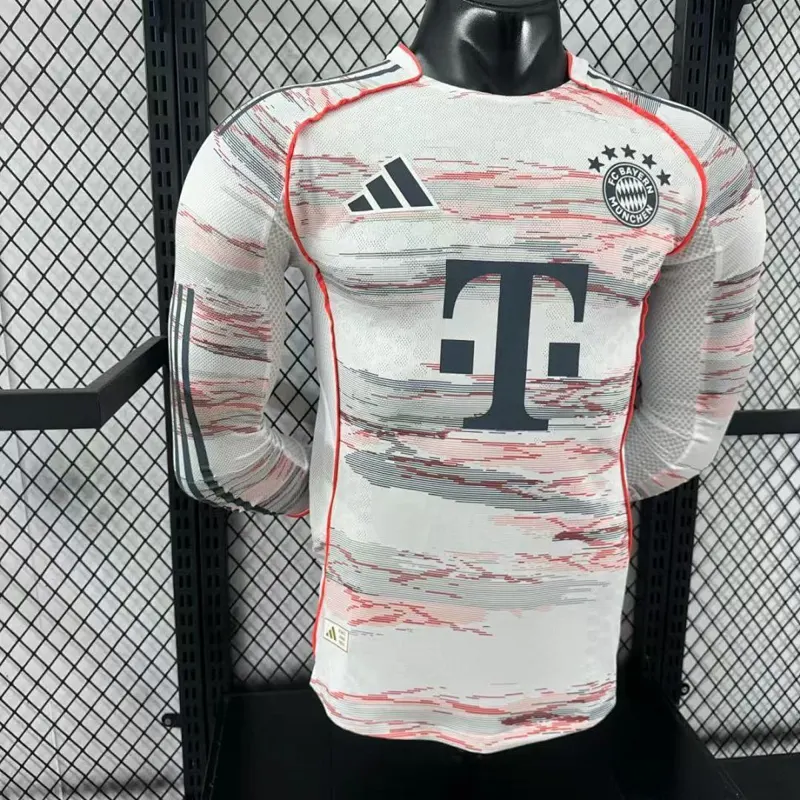 Bayern Munich Away Long Sleeve Shirt