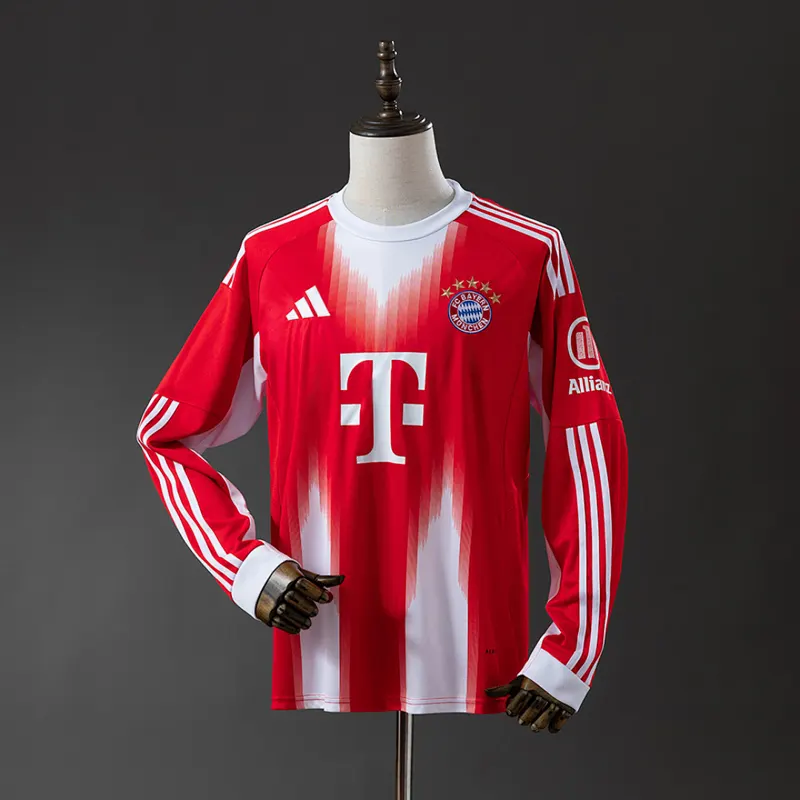Bayern München Heimtrikot Langarm 2025/26