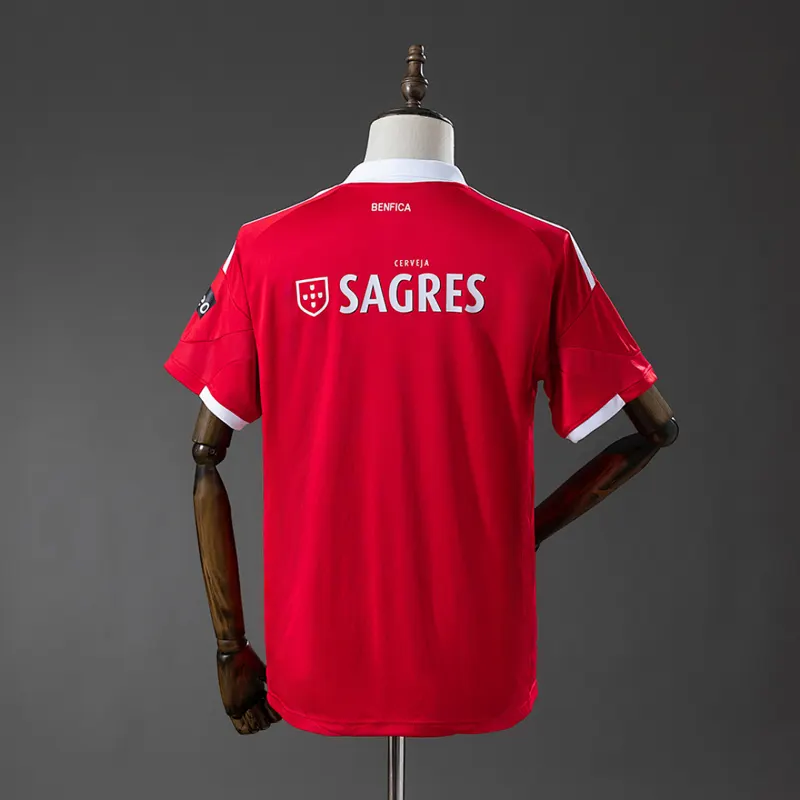 Benfica Home Shirt 2009/10 &mdash; back view