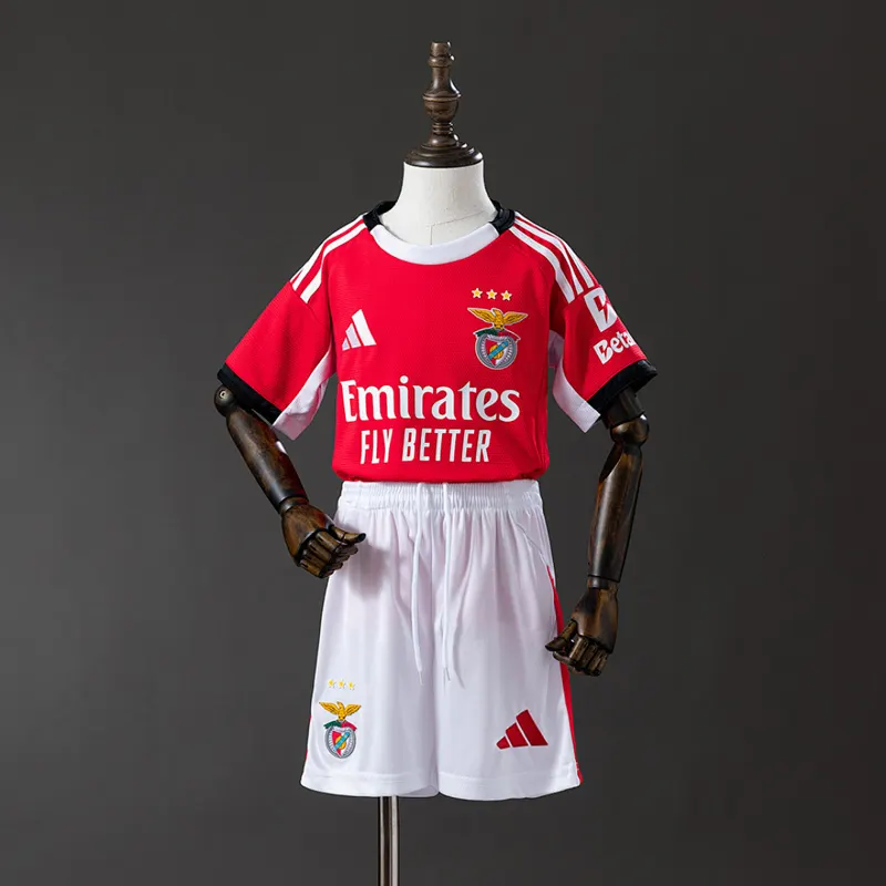 Benfica Lissabon Kinder Heim-Trikotset 2025/26