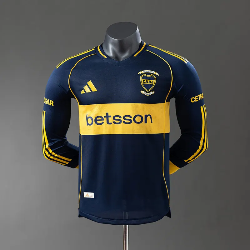 Boca Juniors Thuisshirt lange mouw 2025/26