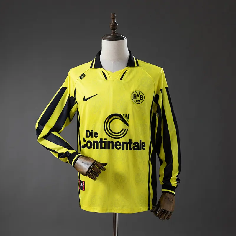 Borussia Dortmund Home Long Sleeve Shirt 1996/97 &mdash; front view