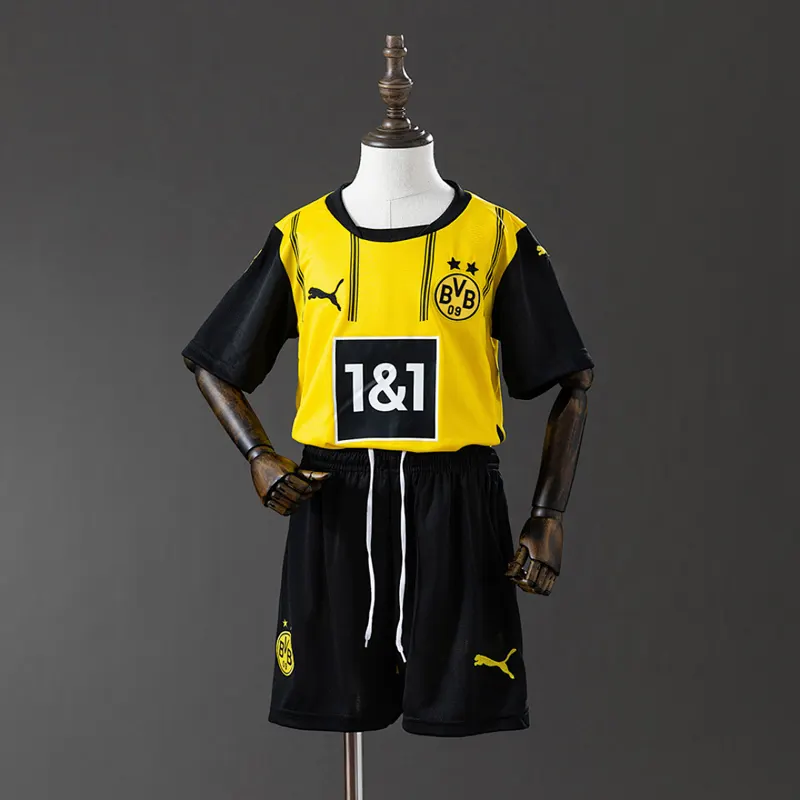 Borussia Dortmund Kinder Heim-Trikotset 2024/25