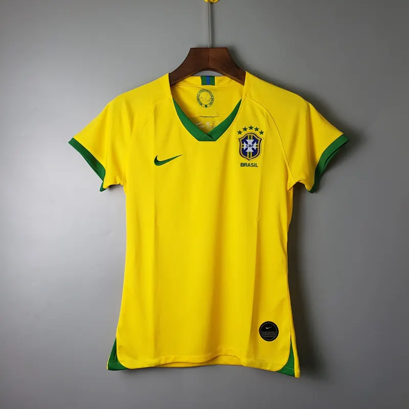 Brazil Women's Home Shirt 2019 &mdash; front view