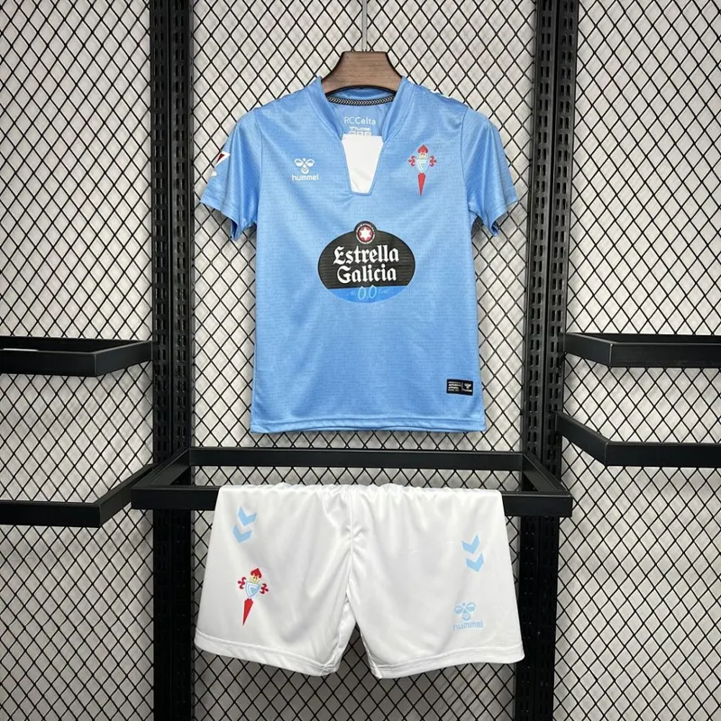 Celta Vigo Kinder Heim-Trikotset 2024