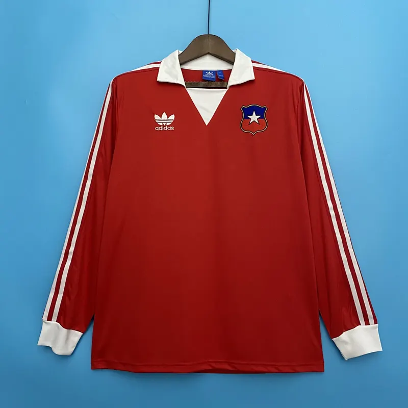 Chile Camiseta local manga larga 1982