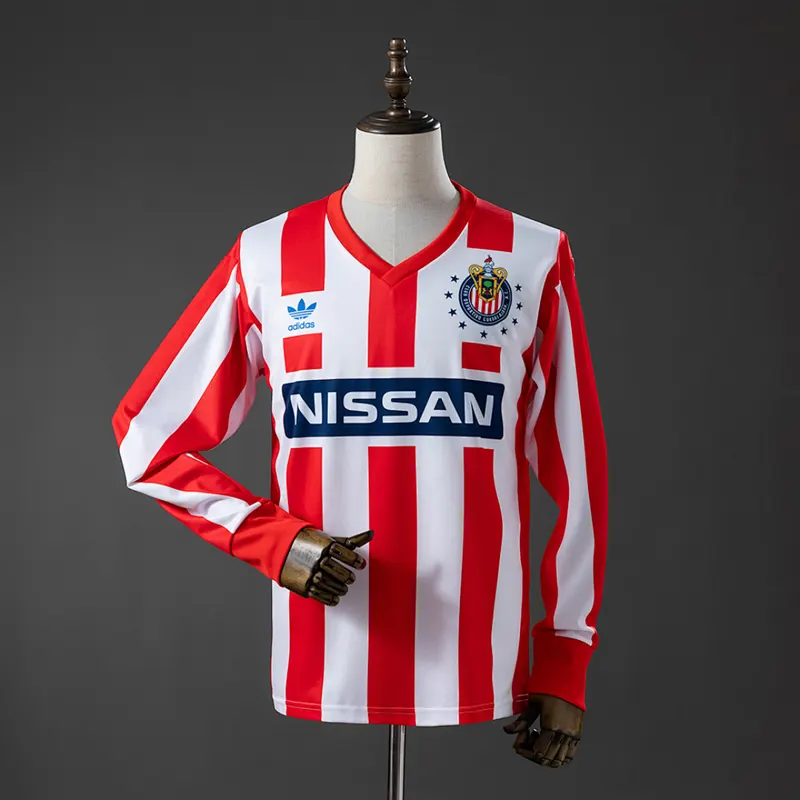 Chivas Guadalajara Heimtrikot Langarm 1990/91