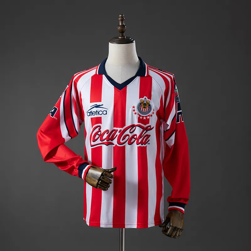 Chivas Guadalajara Home Long Sleeve Shirt 1998/99 &mdash; front view