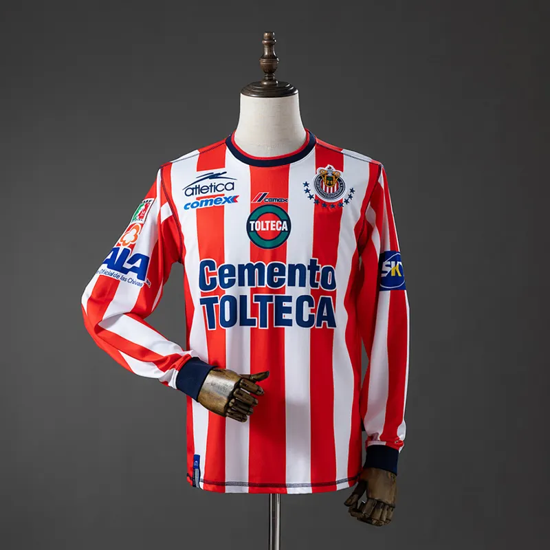 Chivas Guadalajara Heimtrikot Langarm 2002/03