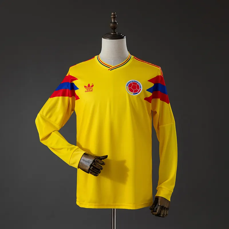 Kolumbien Heimtrikot Langarm 1990