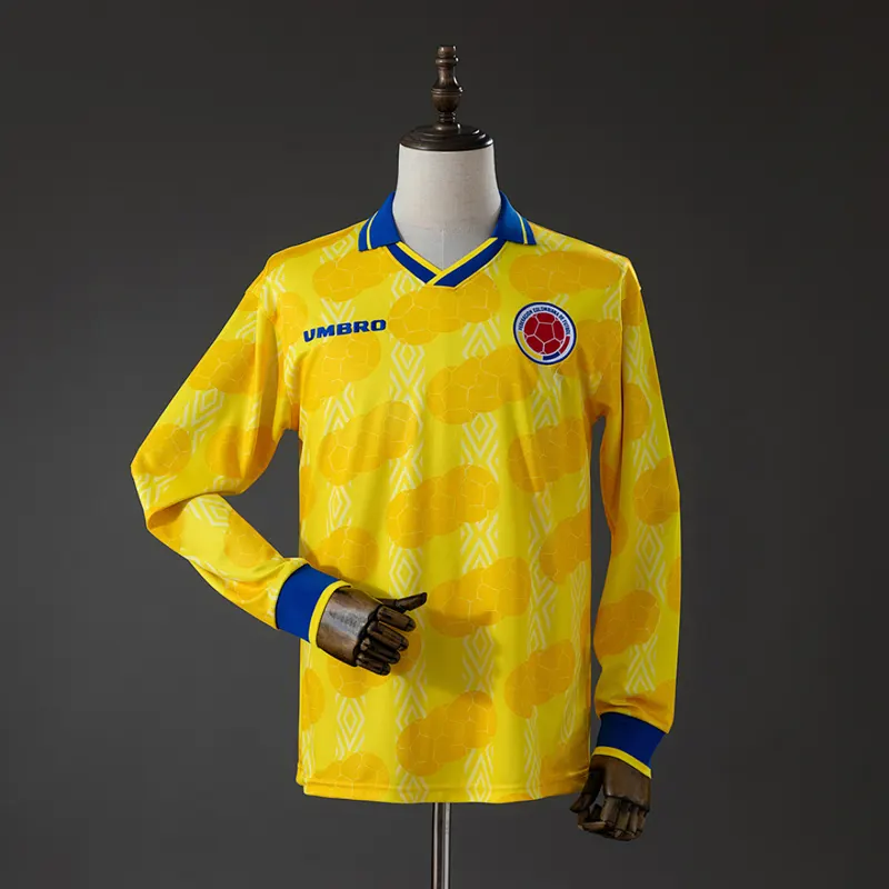 Colombia Koszulka domowa długi rękaw 1994