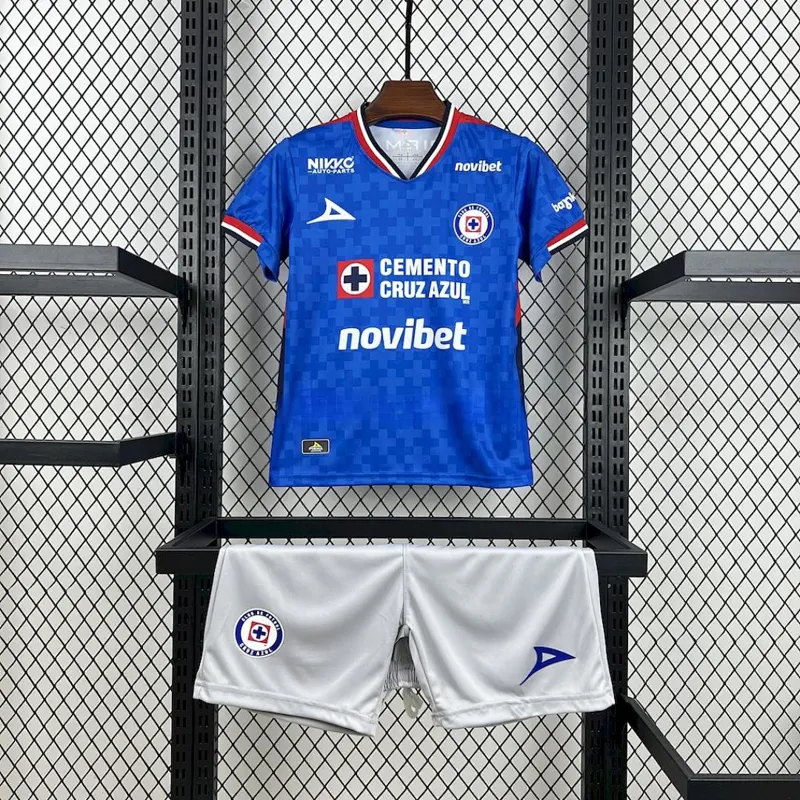 Cruz Azul Kids Home Kit 2025