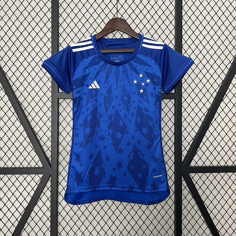 Cruzeiro Dames Thuisshirt 2024/25