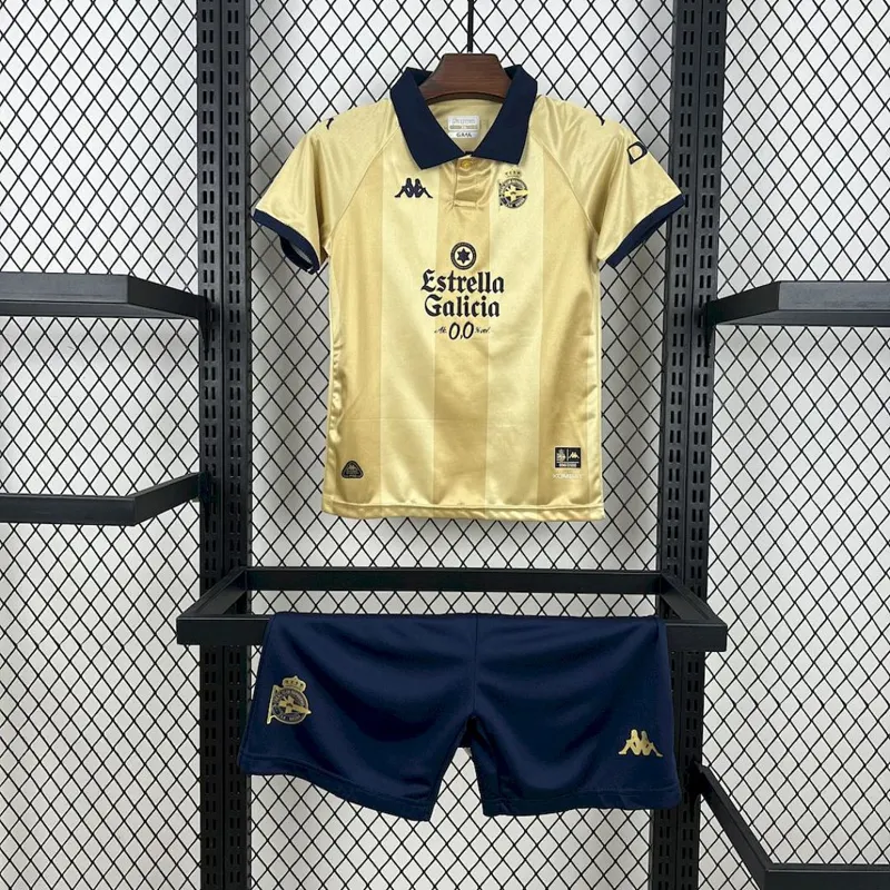 Deportivo La Coruna Kinder Trikotset 2025