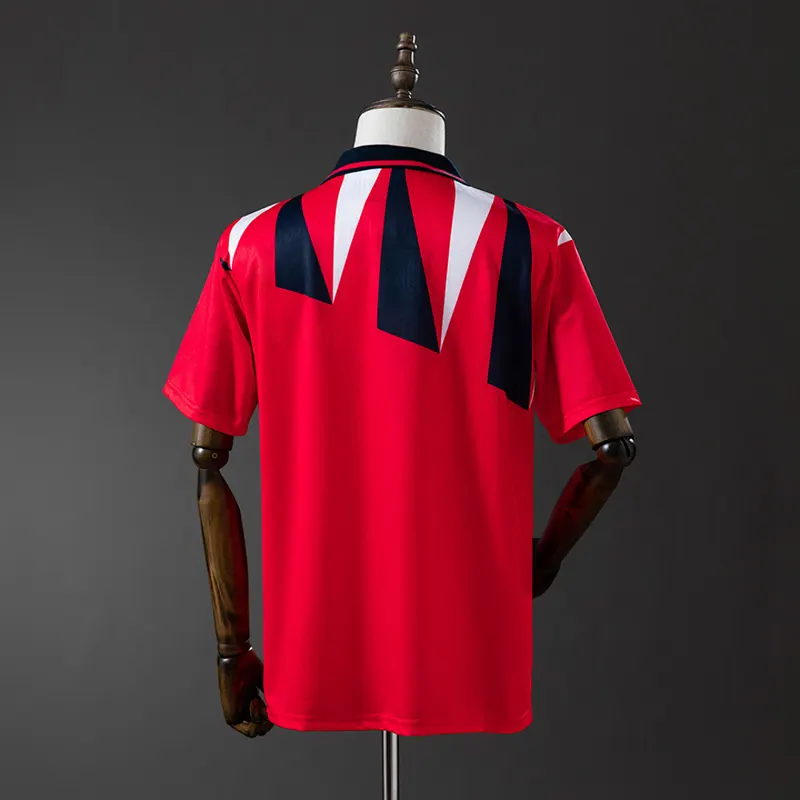 England Away Shirt 1992 &mdash; back view