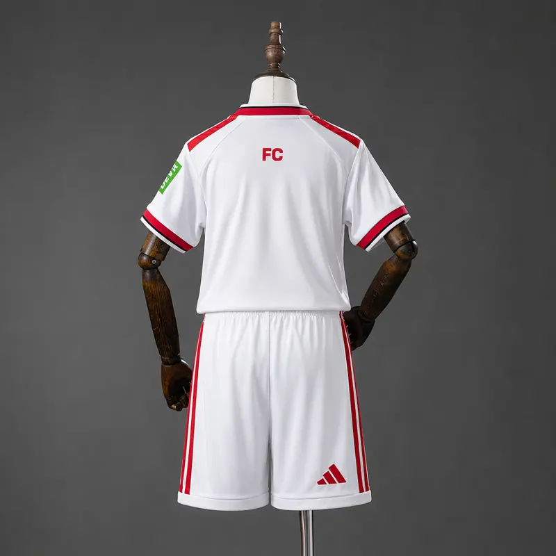 FC Koln Kids Home Kit 2026/27 &mdash; back view