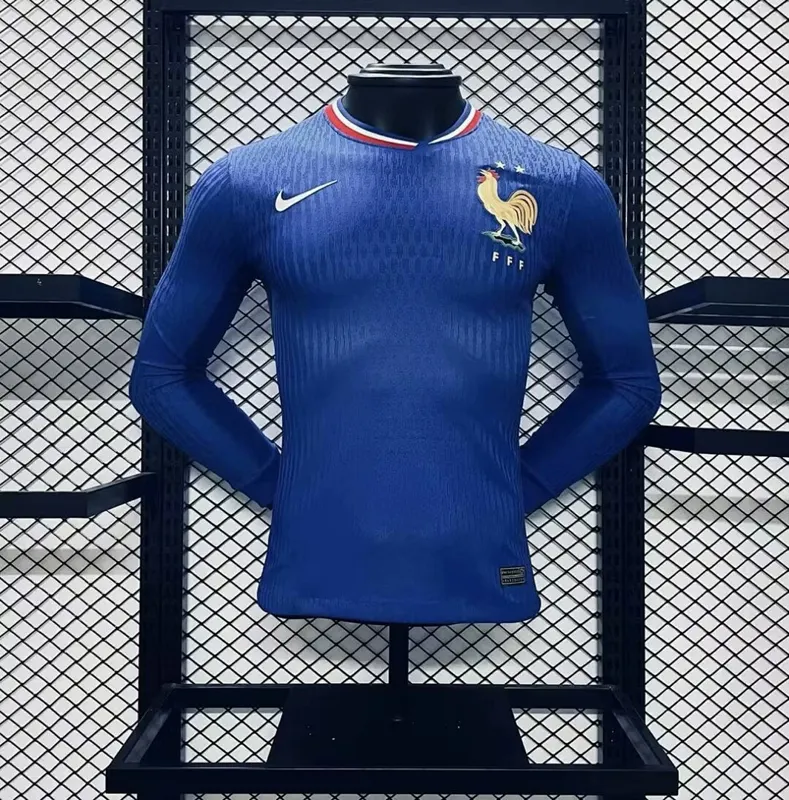 Frankrijk Thuisshirt lange mouw 2024