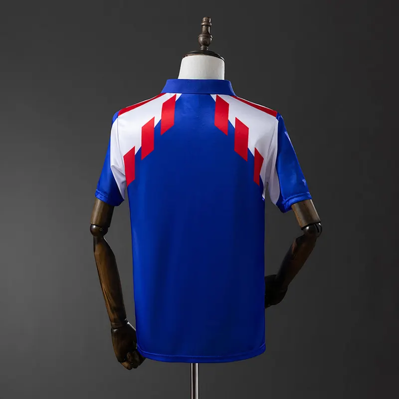 France Home Shirt 1990 &mdash; back view