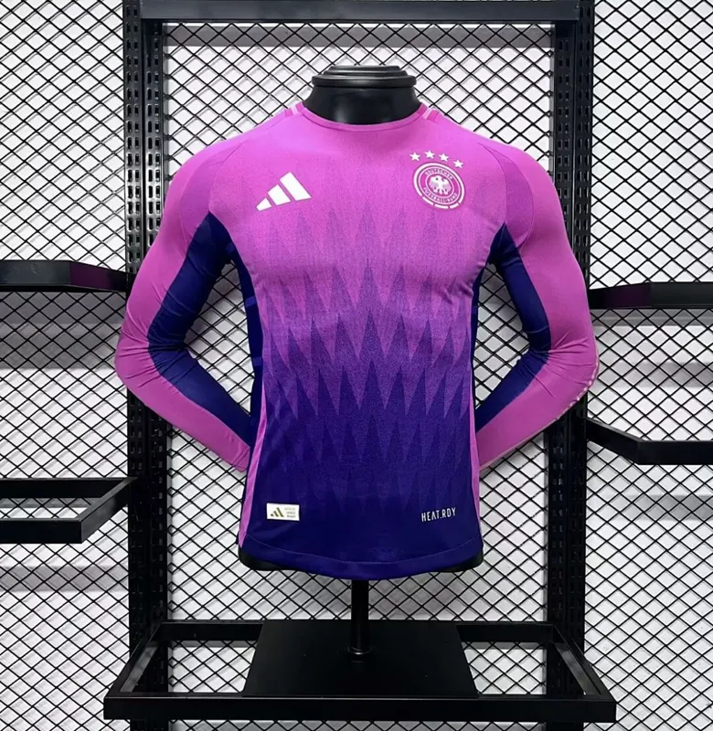Germany Away Long Sleeve Shirt 2024