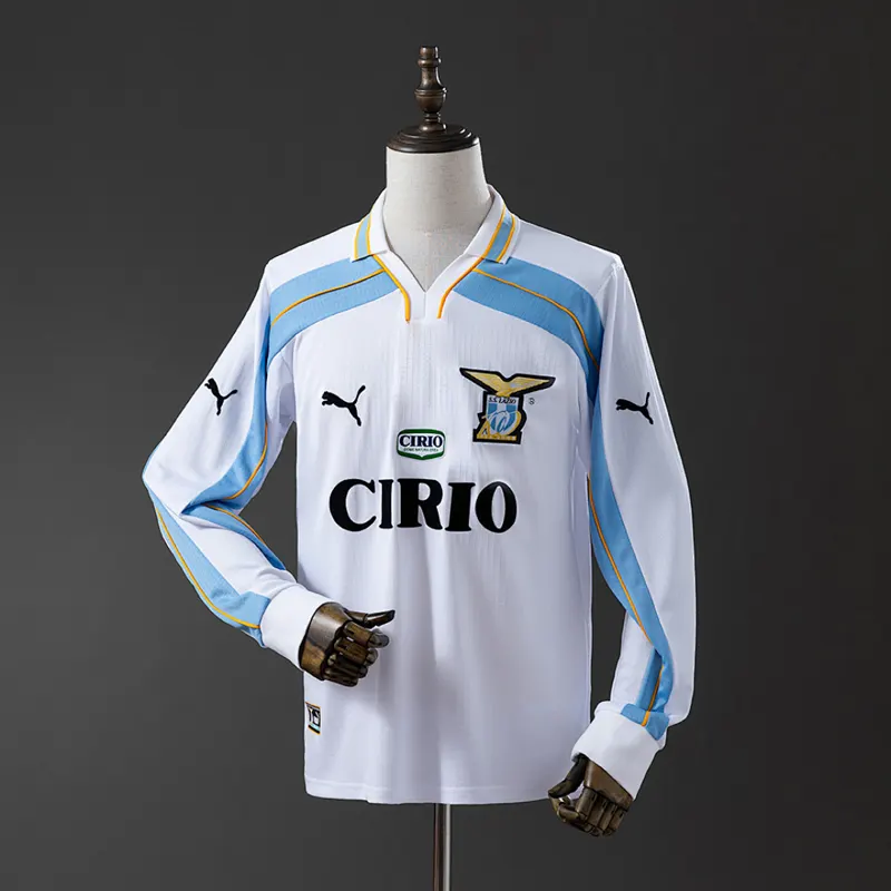 Lazio Rom Auswärtstrikot Langarm 1999/00